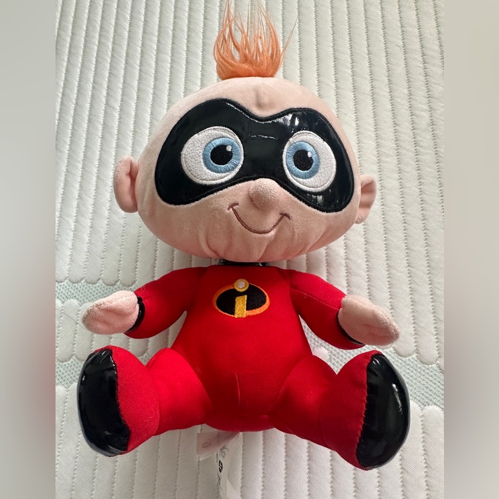 Disney Red Black Blue Jack-Jack Plush